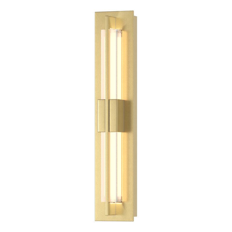 Scone encastré 2 lumières Axis, Laiton moderne