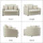 Fauteuil d'appoint en chenille surdimensionné-701439375