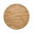 Round Wooden Coffee Table With Bottom Shelf