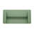 Ella 47" Coffee Table In Sage Green (Only Including Table)-878755677