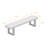 Solid Wood Brown Bench-115998907