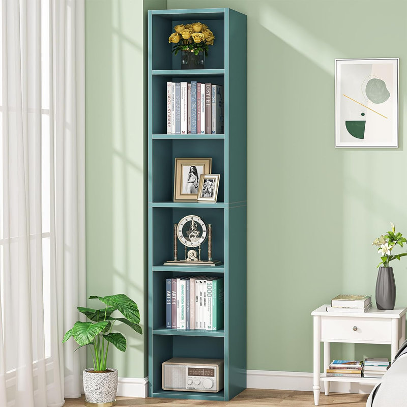 Bookcase, Blue, 1