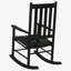 Chaise berçante à dossier à lattes-567332096