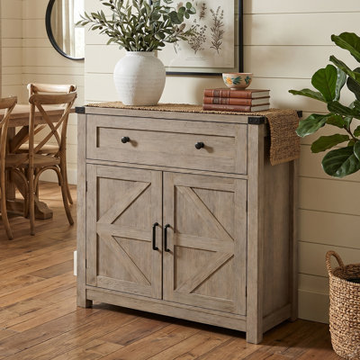 Farmhouse Modern Kitchen Storage Cabinet