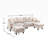 Aindrea Upholstered U-Shaped Sectional Symmetrical-1563084463