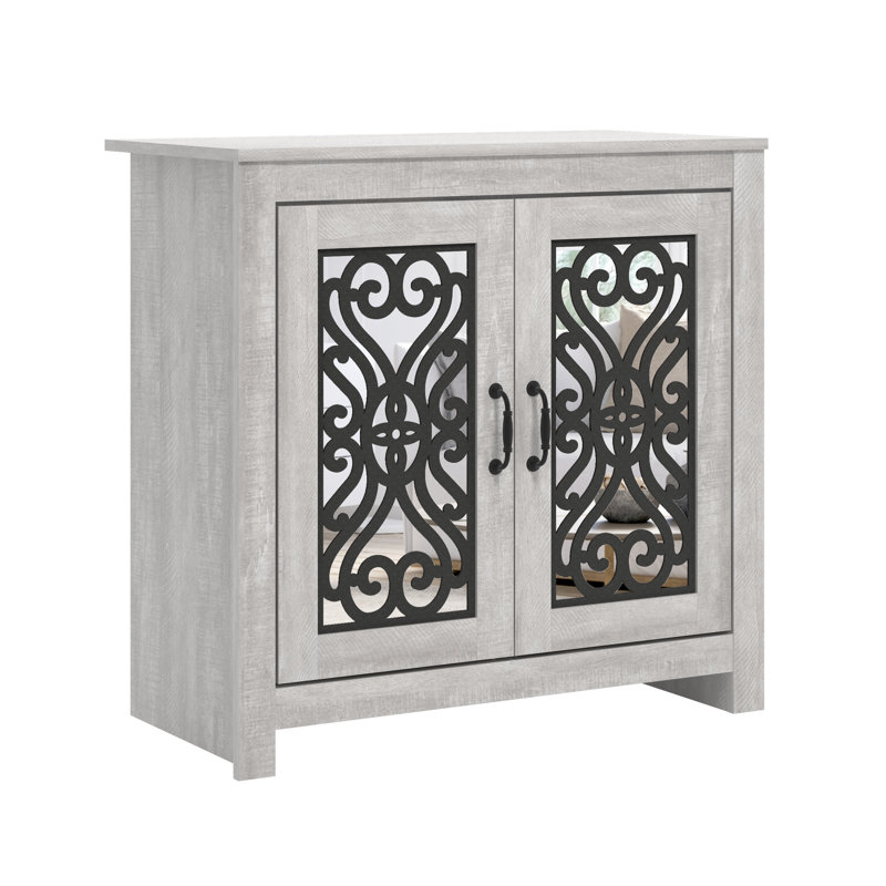 Ariba 12 Pair Shoe Storage Cabinet, Gray