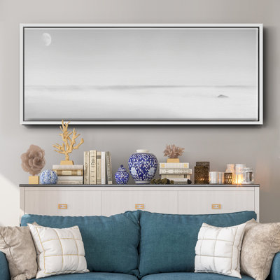 «Black & White Water Panel XV», reproduction sur toile
