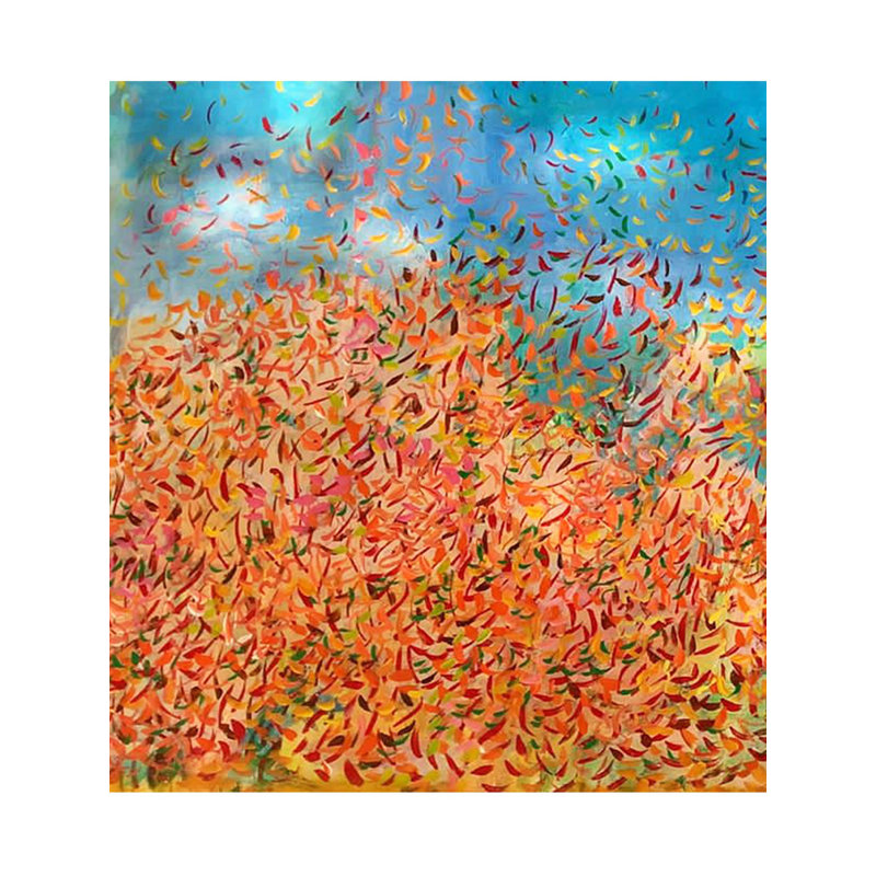 Flottant libre | Peinture acrylique sur toile | Shelja Garg