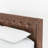 Estrela Upholstered Metal Wingback Bed-120689718-120689720