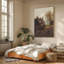 Old House Warm Tone Fall Landscape Theme, Unframed Wall Art, 36 X 24