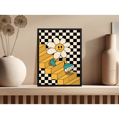 Chalres Single Picture Frame Print