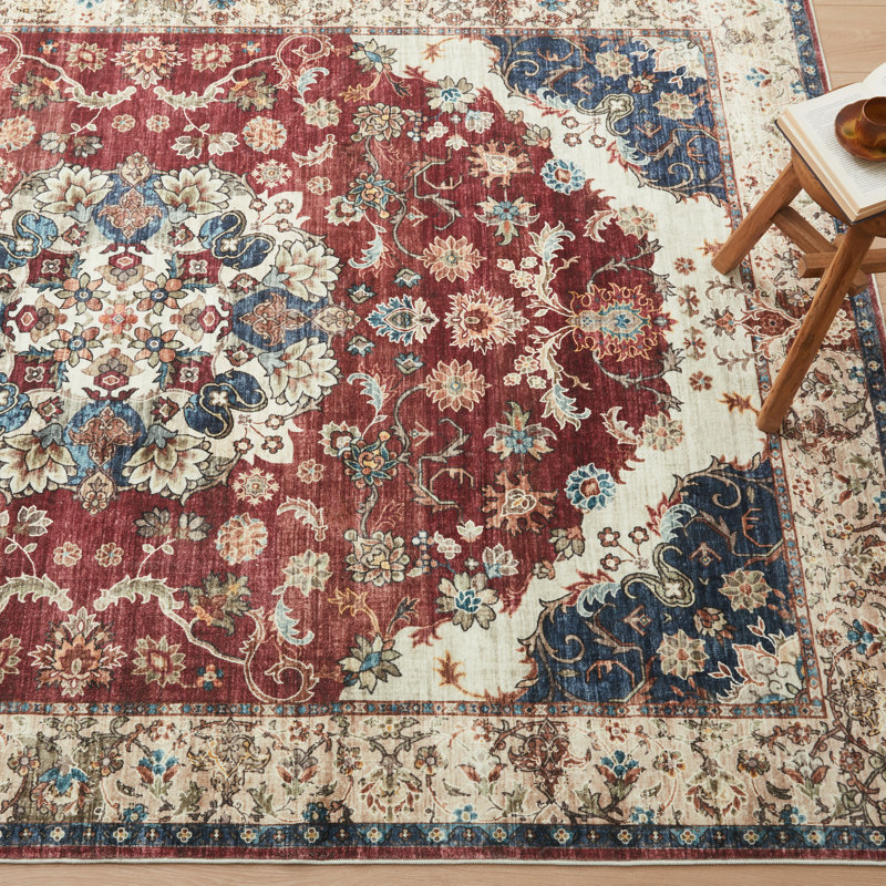 Oriental Machine Tufted Shag Area Rug, Rectangle 160 x 230 cm