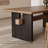 Simple Solid Wood Pine Rectangle Brown Desk-2144514829