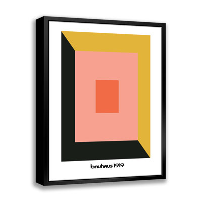 «Bauhaus 1919 - Floater Frame», impression sur toile