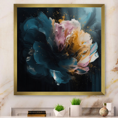 Blue Pink Peonies Artistry I " Blue Pink Peonies Artistry I "