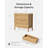 Farmhouse 3 Drawer Dresser,Wide Chest Of Drawers,Three Drawer Nightstand-1851611243-1868595276