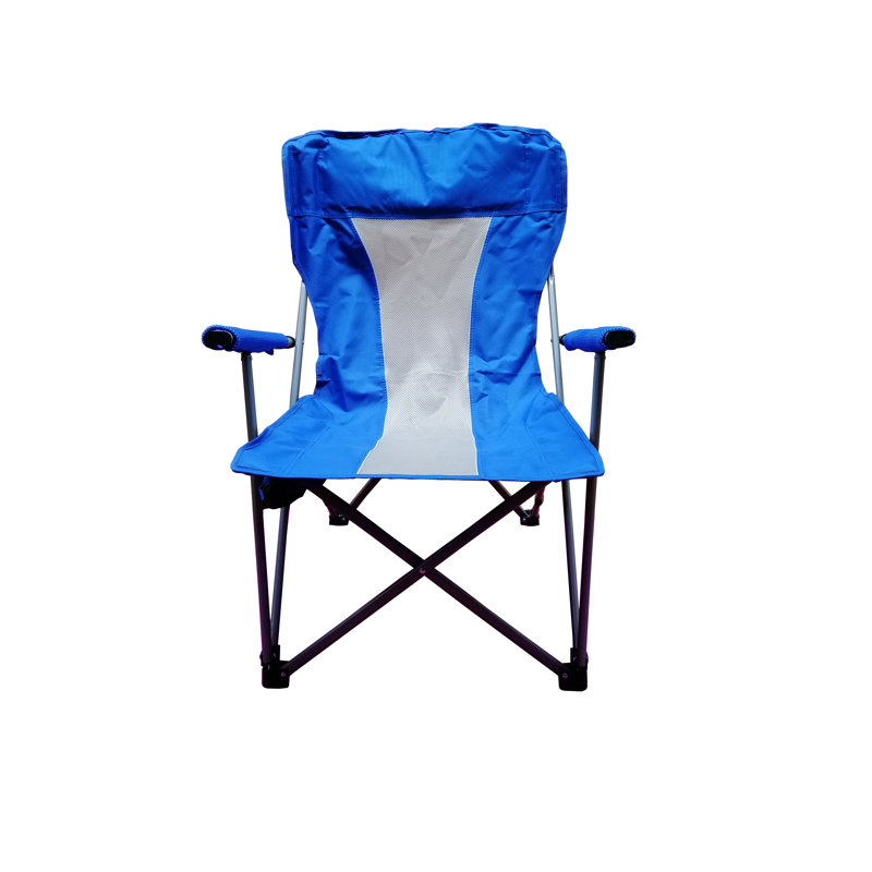 Chaise de camping pliante Forough, Bleu