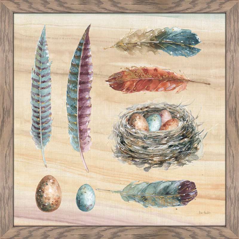 «Spice Nature IX», reproduction de peinture à l'aquarelle sur toile, H 21,5 po x l 21,5 po x P 0,75 po, Cadre taupe délavé