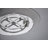 Eclipse 44" Round Propane Fire Pit Table with Wind Guard, Burner Lid & Tank Cover-110874690