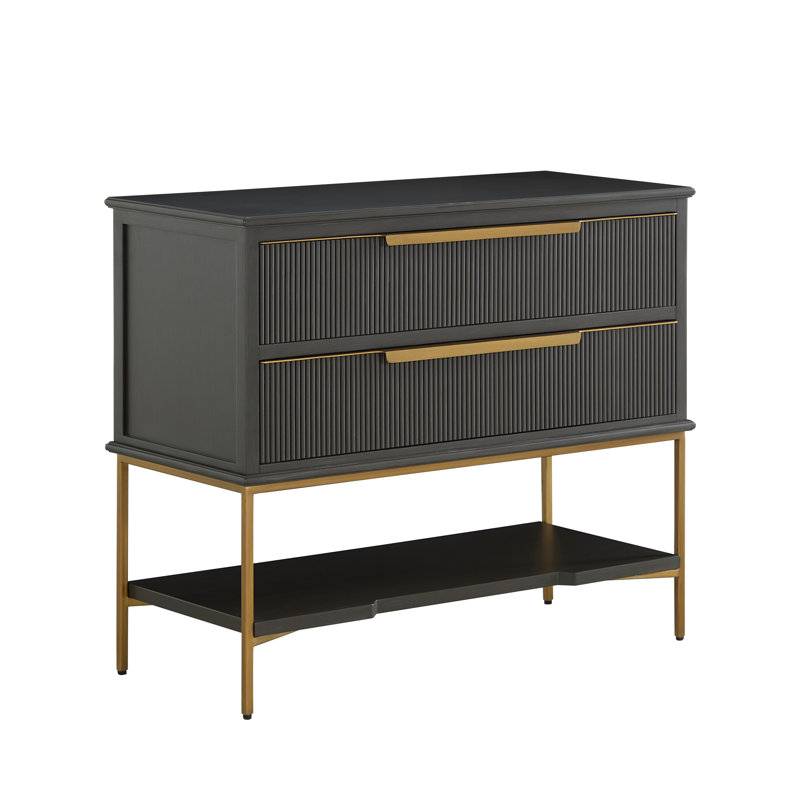 Table de chevet Riggs - foncé