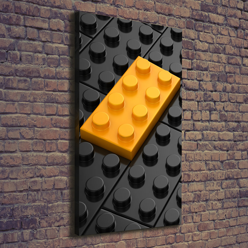 Lego Bricks - Wrapped Canvas Print