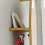 Armoire à chaussures murale brune avec miroir, option d'économie d'espace pour les petites zones d'entrée, cadre, portes basculantes, tablette et crochets de rangement supplémentaires