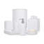 Domus White Gloss Tissue Box Cover