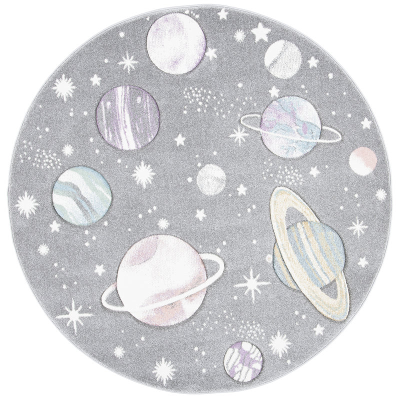 SantaClara Kids 100 Performance Rug, Round 6'7"