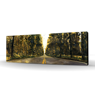 Long Road - Toile illustrative pour décoration intérieure | Art