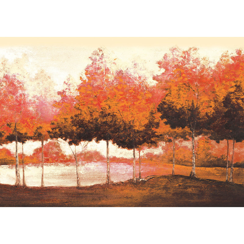 " Trees In Autumn ", 20" H x 30" W