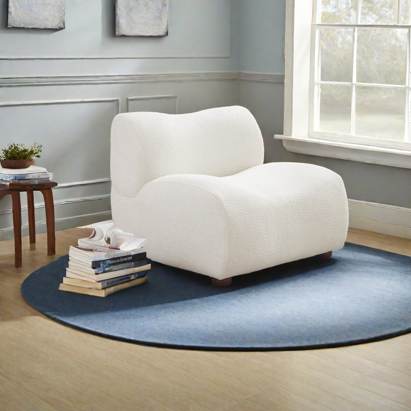 Kavyn 33" Wide bundle upholstered Slippers Chair Living Room Bedroom Apartment Modern Style