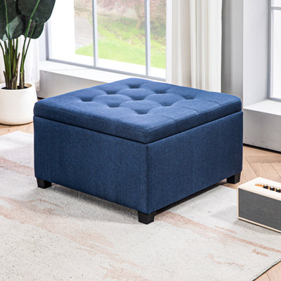 Rangement bleu avec plateau. Style rétro pour les entrées. Tissu à charnières souples, de grande capacité et de charnière sécuritaire - bleu. Espaces de vie de style rétro. Revêtement, espace, fabrication sécuritaire