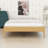 Modern Minimalist Platform Bed Frame with Integrated Reinforced Slat Support-22574784