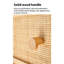Armoire d'appoint en bois massif de rotin