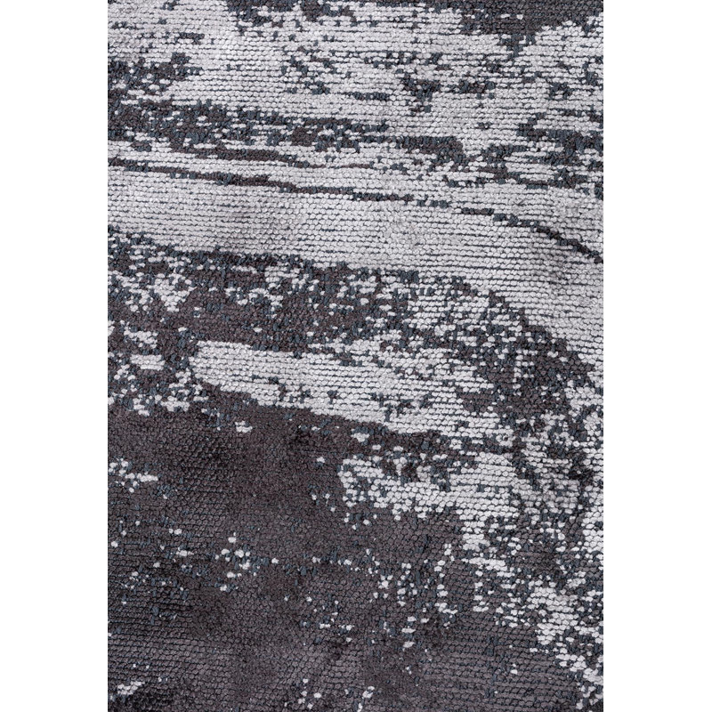 Ramik Abstract Hand Loom Indoor / Outdoor Area Rug, Rectangle 6'6" x 9'10"