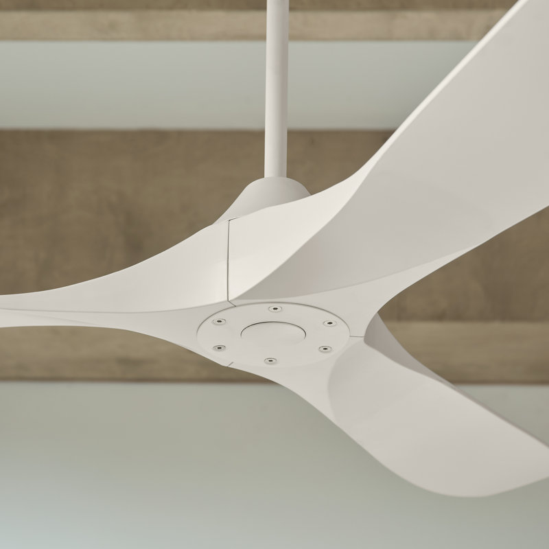 Maverick Coastal 60 - Matte White w Matte White Blades from Visual Comfort Fan, Matte White