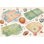 Papier peint sport avec aquarelle abstraite