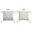 Cotton Reversible Throw Pillow