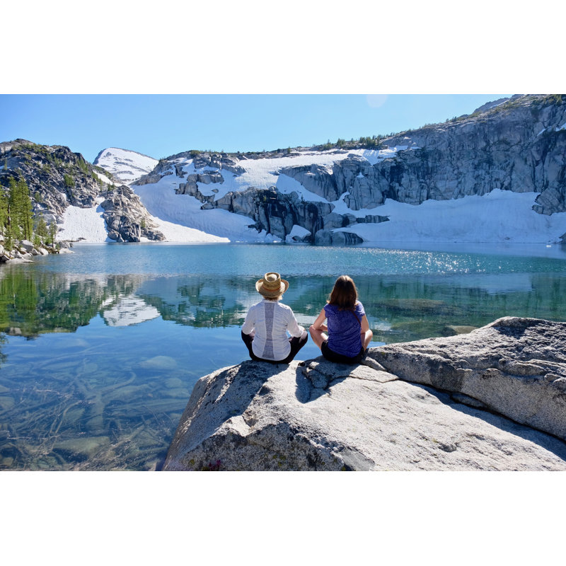 Clear Lake. 1 Piece Wrapped Canvas Wall Art, 51cm H x 76cm W