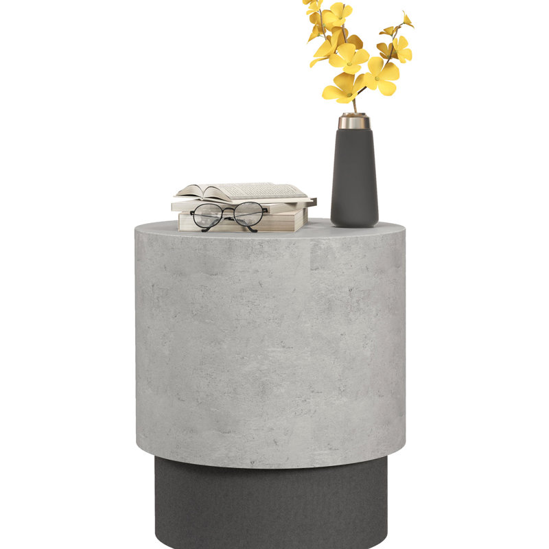 Concrete Finish End Table,Round Top Shape,kitchen table,dinning table