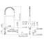 Lux Pull-Down Single Handle Kitchen Faucet with Accessories-54438747