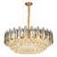 Lustre gradué à 8 lumières avec chaîne réglable Goyette