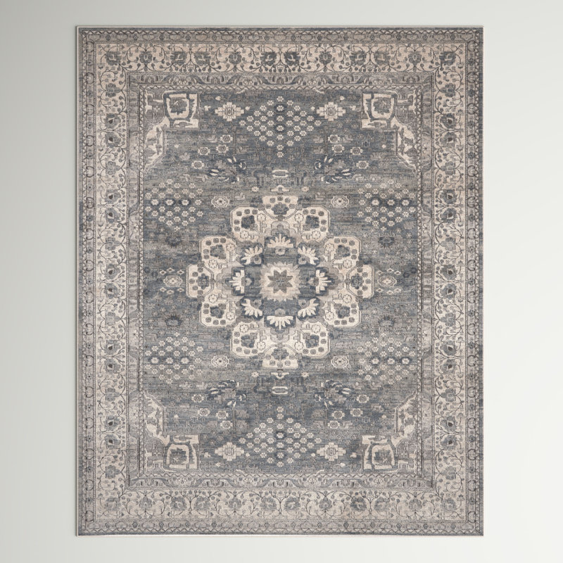 Minooka Persian Area Rug, Rectangle 6'7" x 9'6"