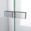 Aqua-Q Fold 32 W X 32 D X 76 H Frameless Square Shower Kit-64323351-89069454