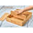 Kitchen Cabinet Organizer For Food Storage Container Lids, With Adjustable Dividers, Bamboo Drawer Caddy, Box For Kitchen Storage And Organization