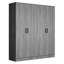 Double garde-robe avec 4 portes minces! -105840236