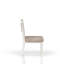 Chaise à dossier corde - vanille / caramel