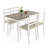 5 Pieces Dining Table Set-1831724967-1831724961