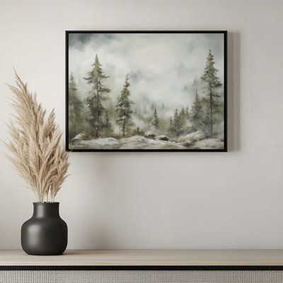 Winter Hike by Heidi Kuntz Art Print