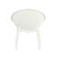 De 2 chaises berçantes blanches, modernes et confortables, matériaux résistants aux intempéries, l 26,00 po, H 31,30 po, assemblage fonctionnel requis, polypropylène, entretien facile, largeur